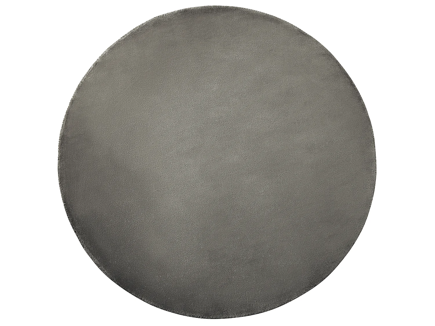 Tapis GESI II Gris foncé ø 140 cm Soie artificielle