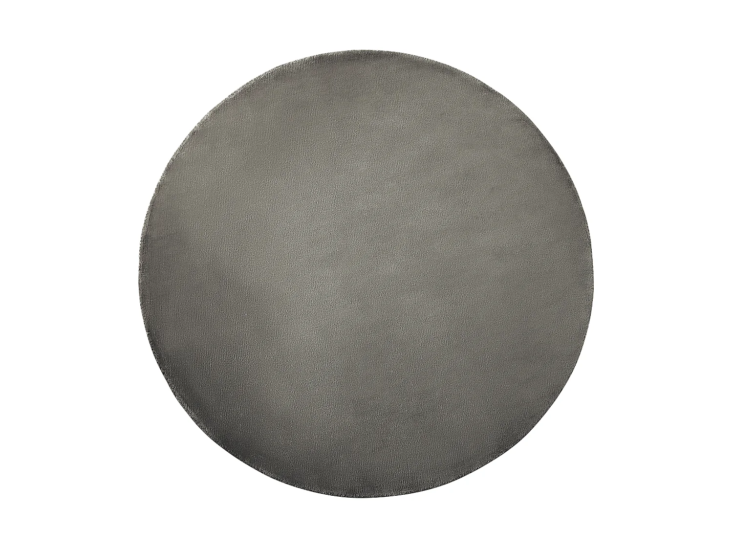 Tapis GESI II Gris foncé ø 140 cm Soie artificielle