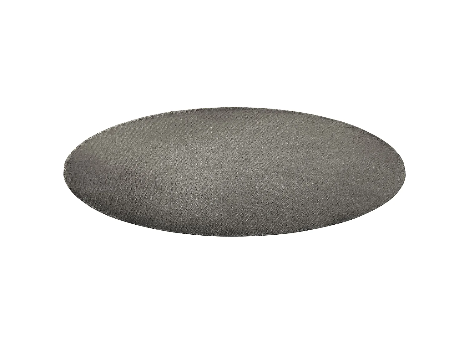 Teppich dunkelgrau ⌀ 140 cm Kurzflor GESI II