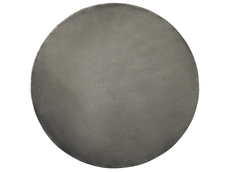 Tapis GESI II Gris foncé ø 140 cm Soie artificielle