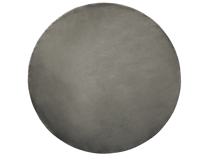 Tapis GESI II Gris foncé ø 140 cm Soie artificielle