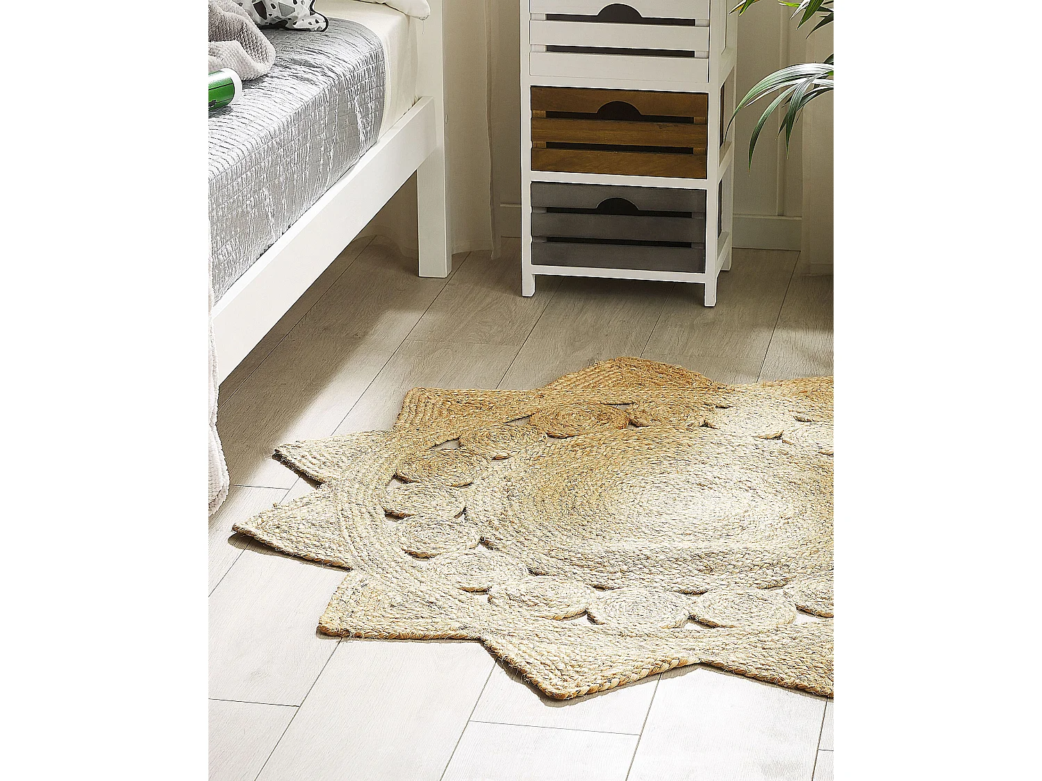Tapis ARABAN Beige ø 120 cm Jute