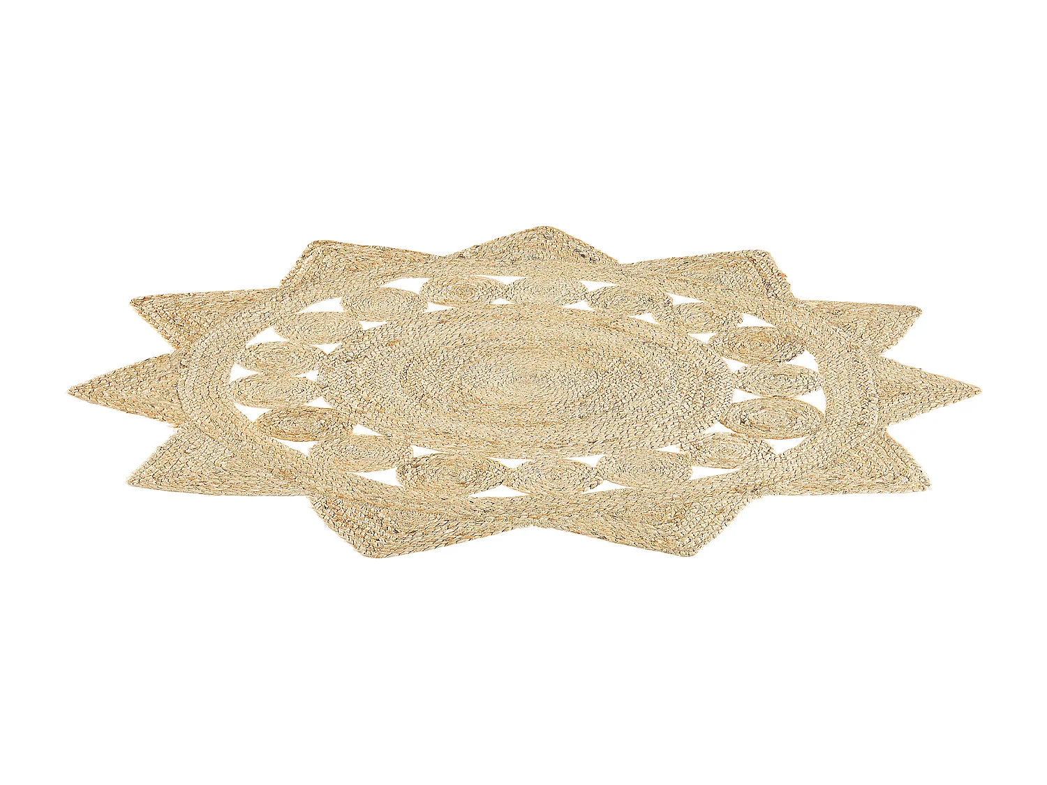 Tapis ARABAN Beige ø 120 cm Jute