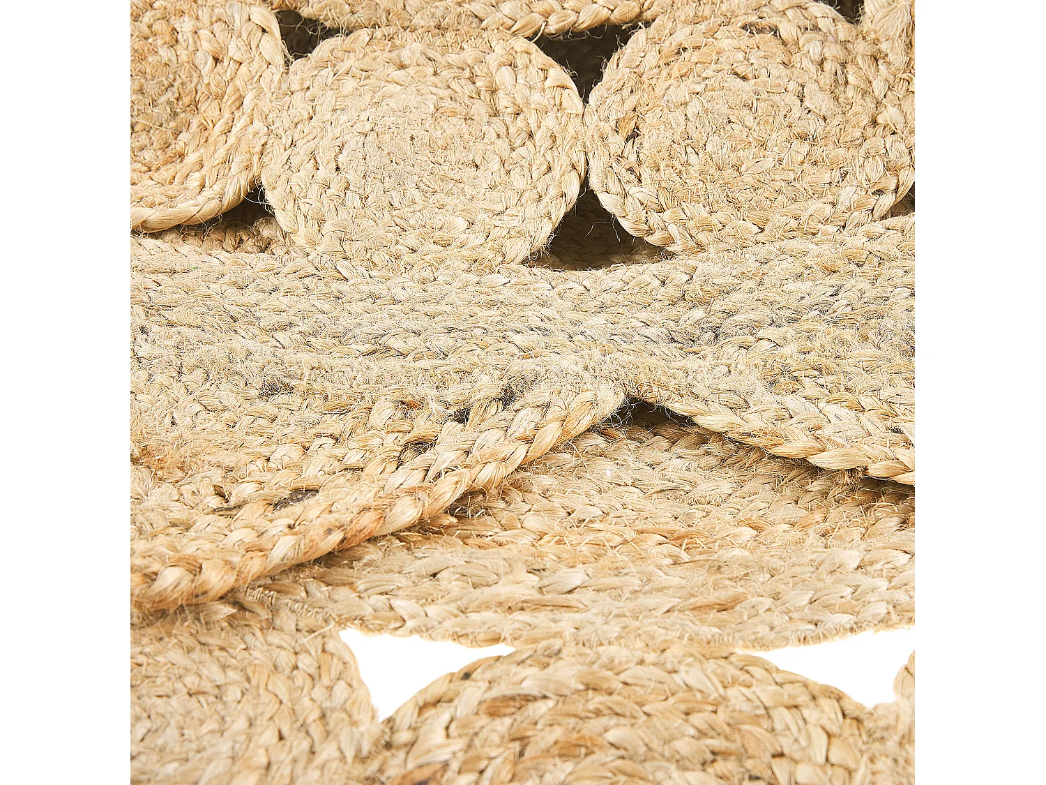 Tapis ARABAN ø 120 cm Jute Beige