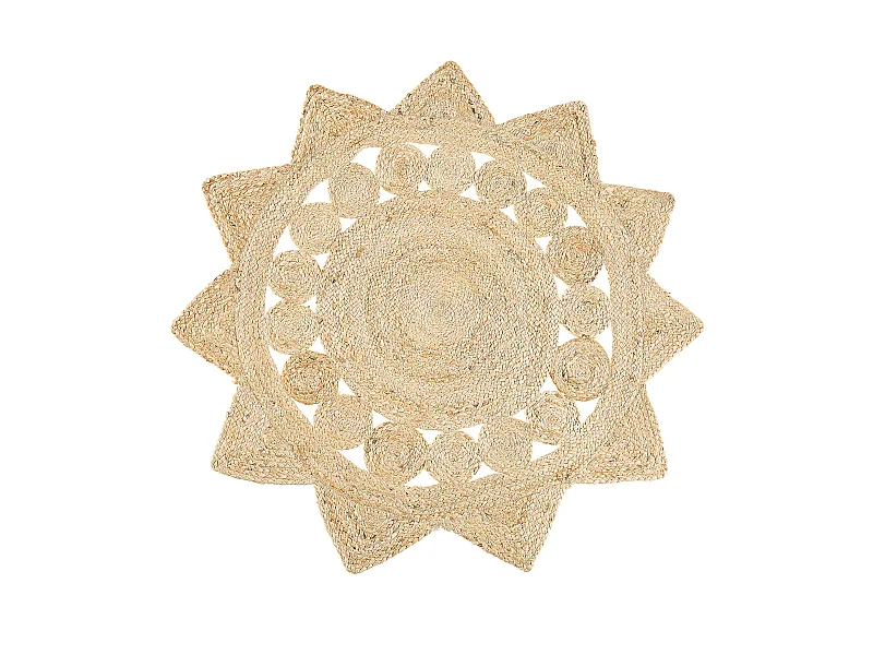 Tapis ARABAN Beige ø 120 cm Jute