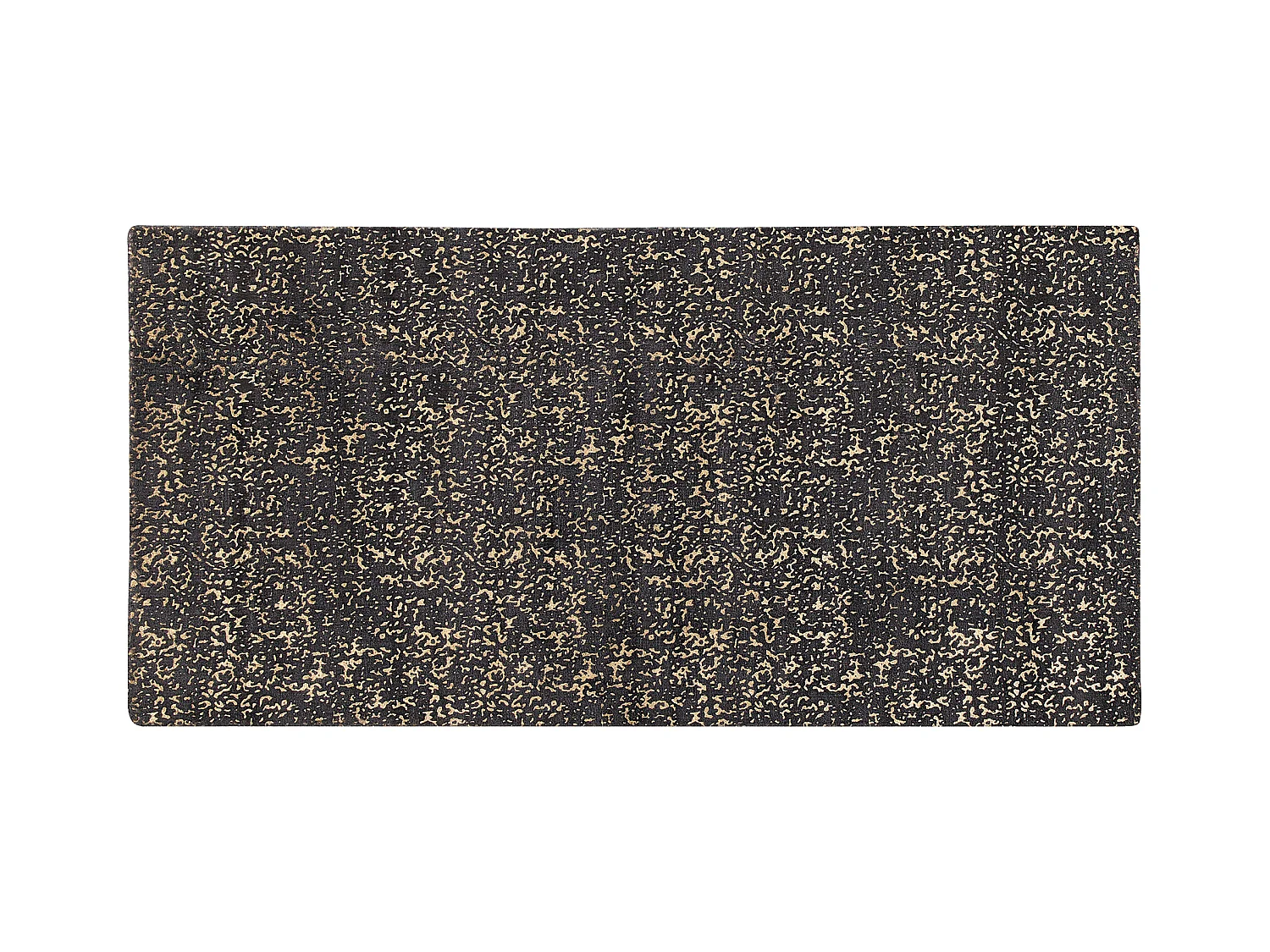 Tapis ESEL Doré 80 x 150 cm Soie artificielle