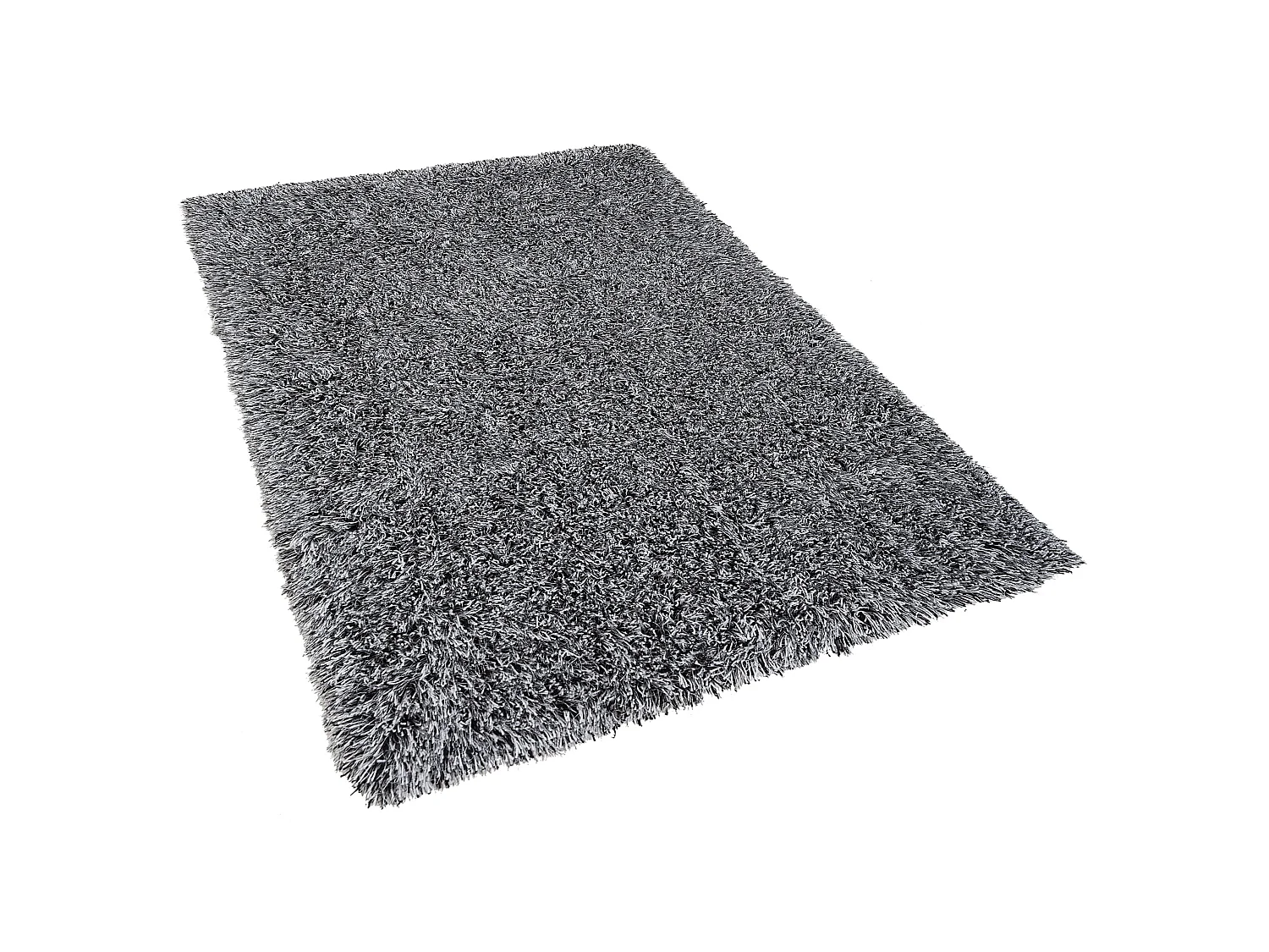 Tapis noir et blanc 160 x 230 cm CIDE