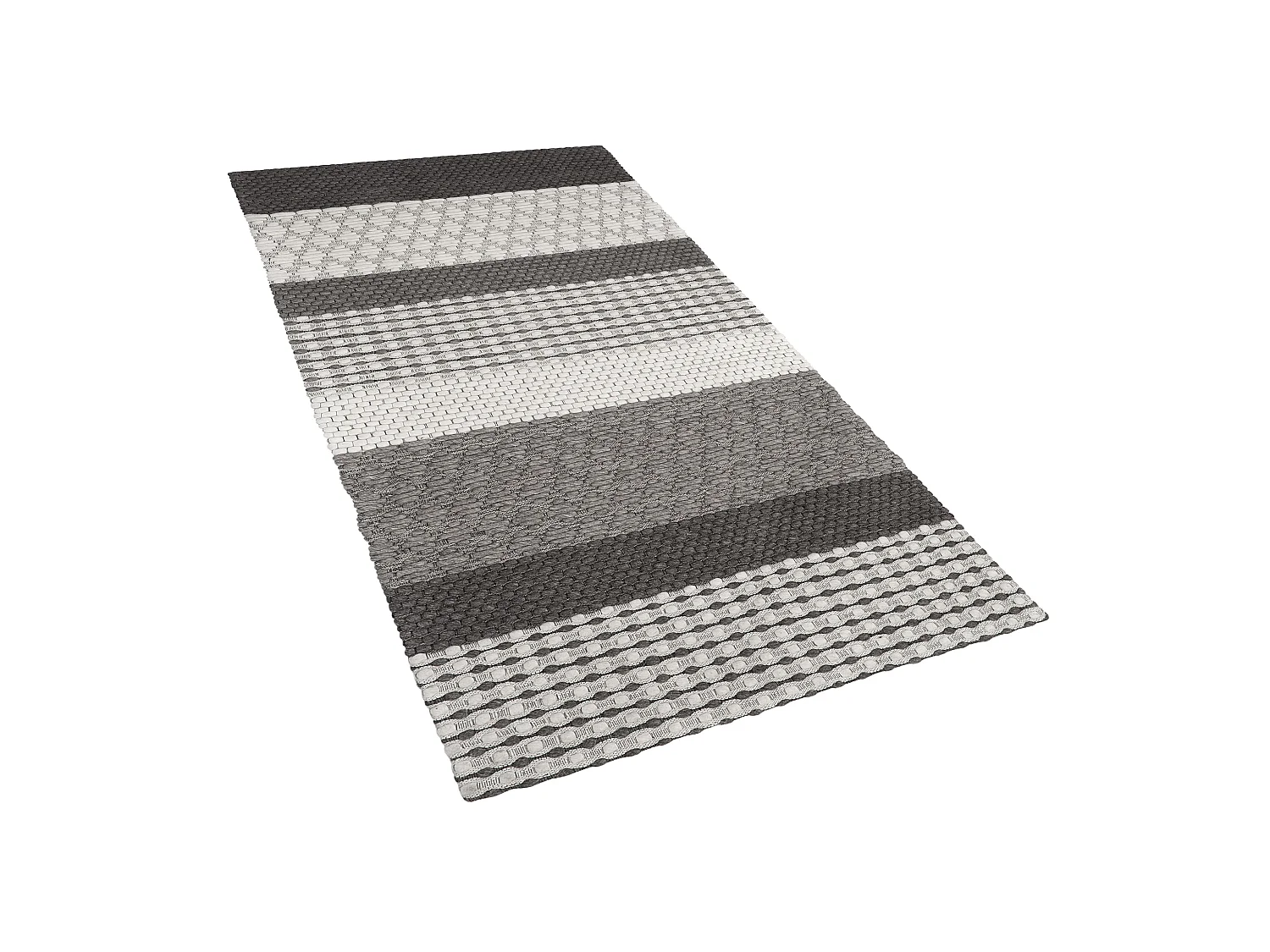 Tapis AKKAYA Gris 80 x 150 cm Laine