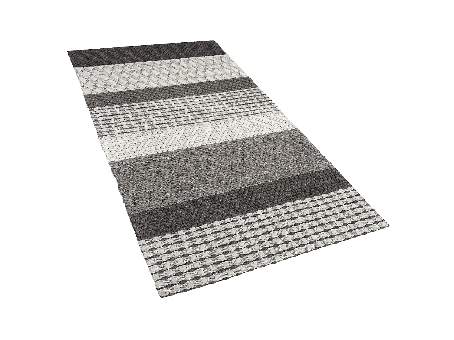 Tapis AKKAYA Gris 80 x 150 cm Laine