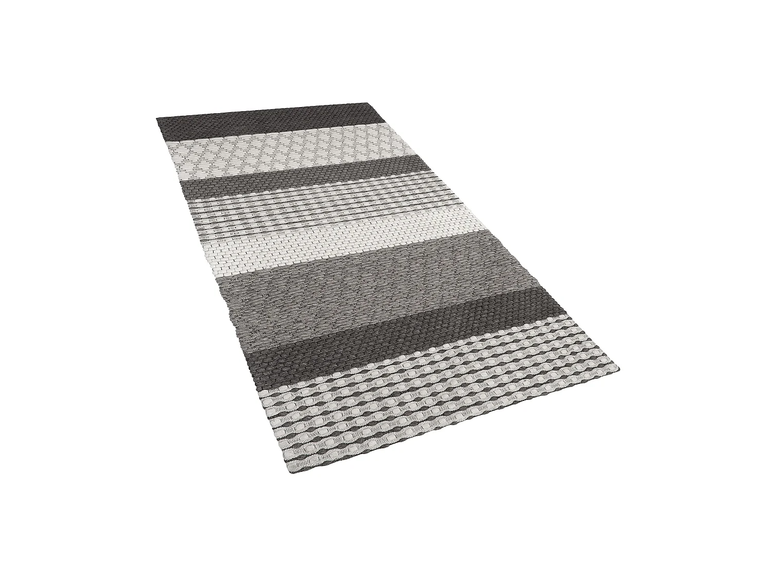 Tapis AKKAYA Gris 80 x 150 cm Laine