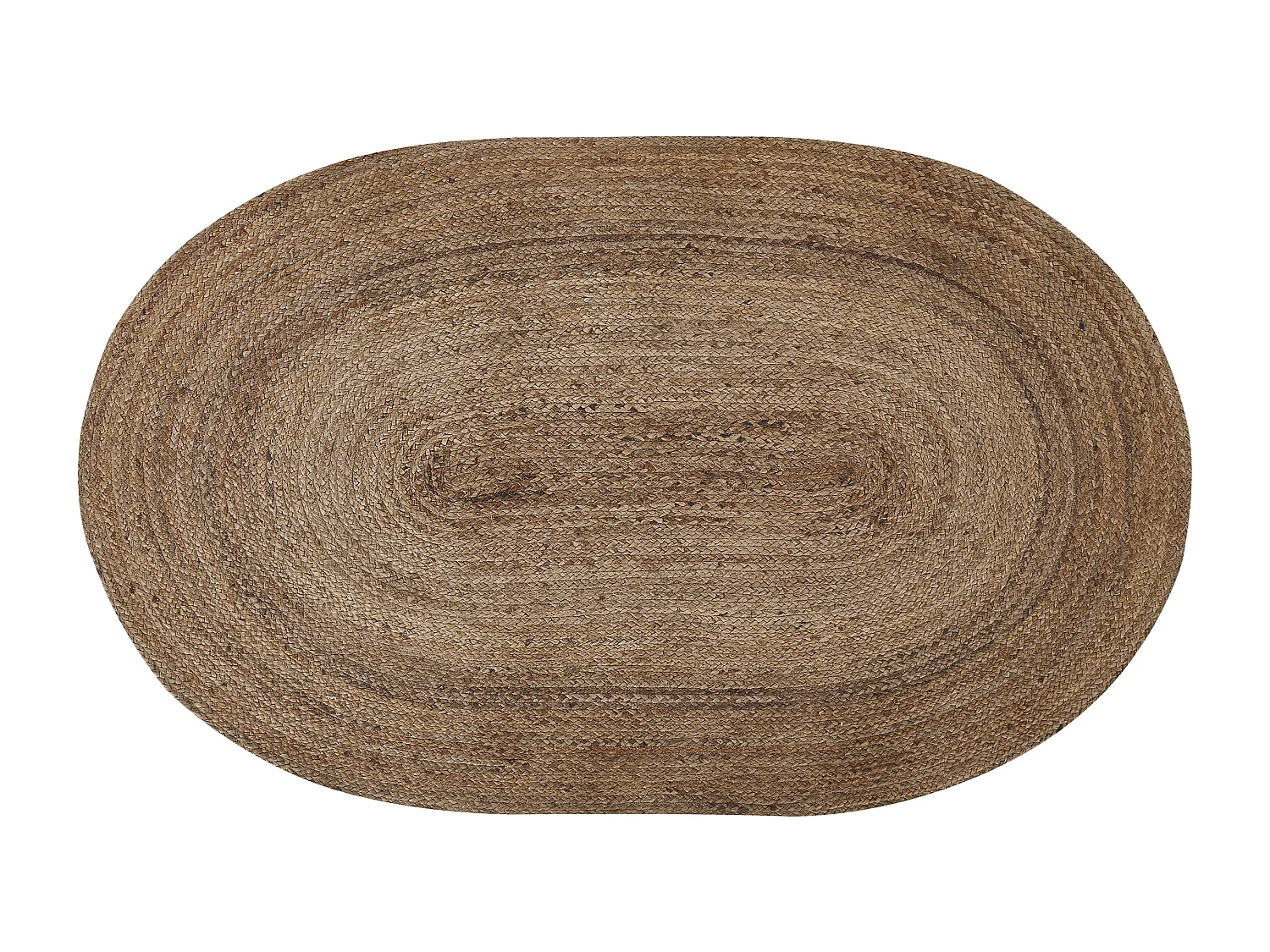 Vloerkleed DEMIRCI 100 x 150 cm Jute Beige