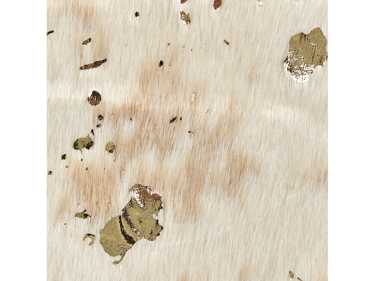 simili de vache BOGONG Beige clair 130 x 170 cm