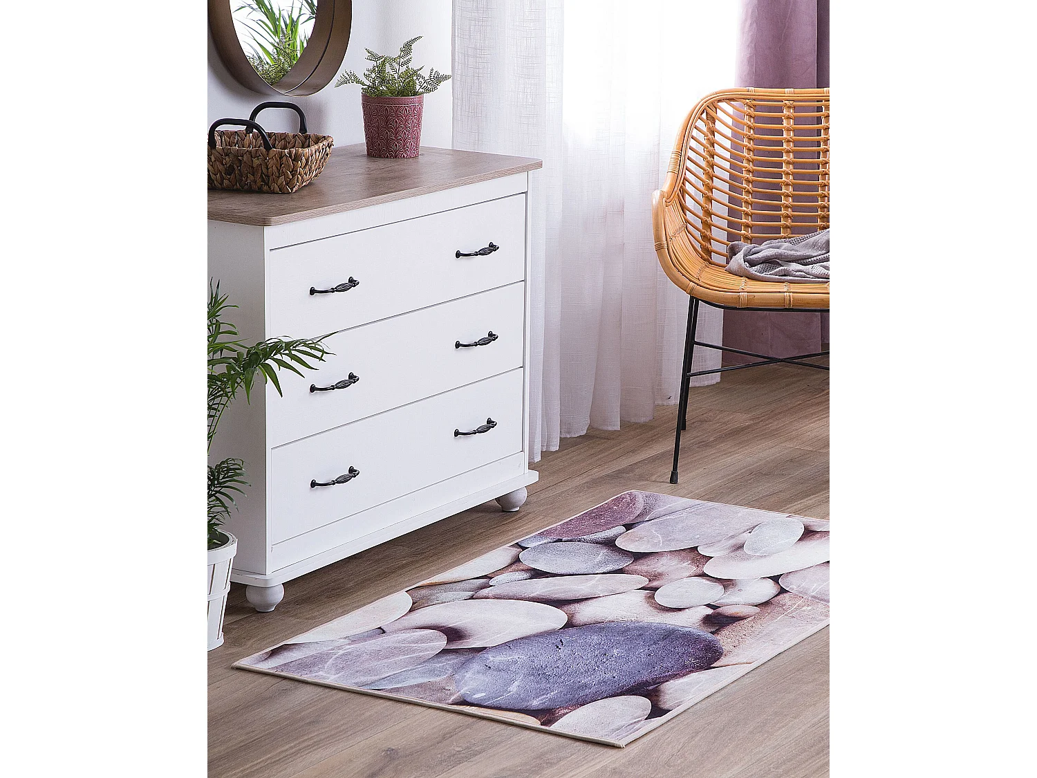 Tapis DENIZLI Multicolore 80 x 150 cm