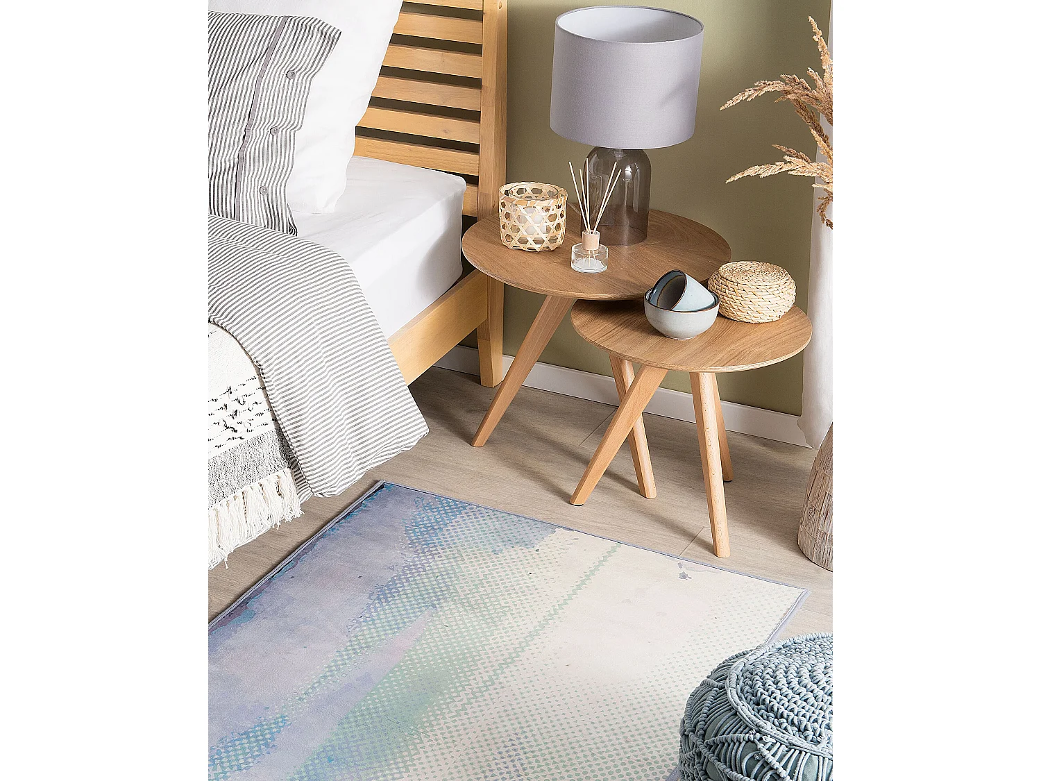 Tapis SUSUZ Bleu 80 x 150 cm