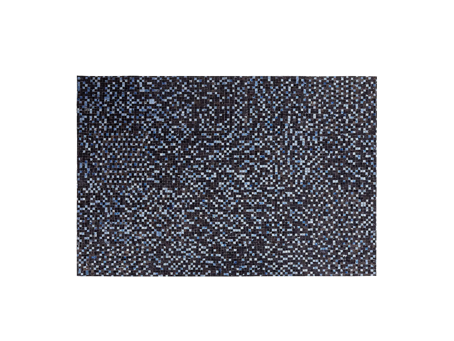 Tapis IKISU Marron foncé 160 x 230 cm Cuir