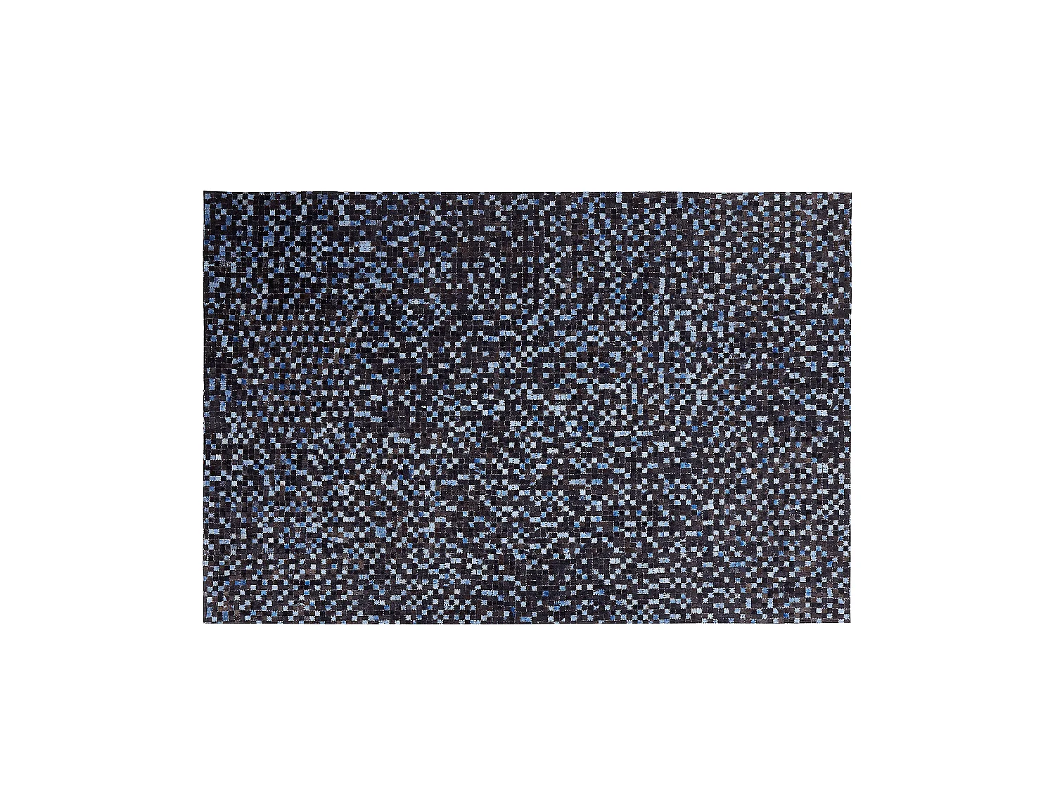 Tapis IKISU Marron foncé 160 x 230 cm Cuir