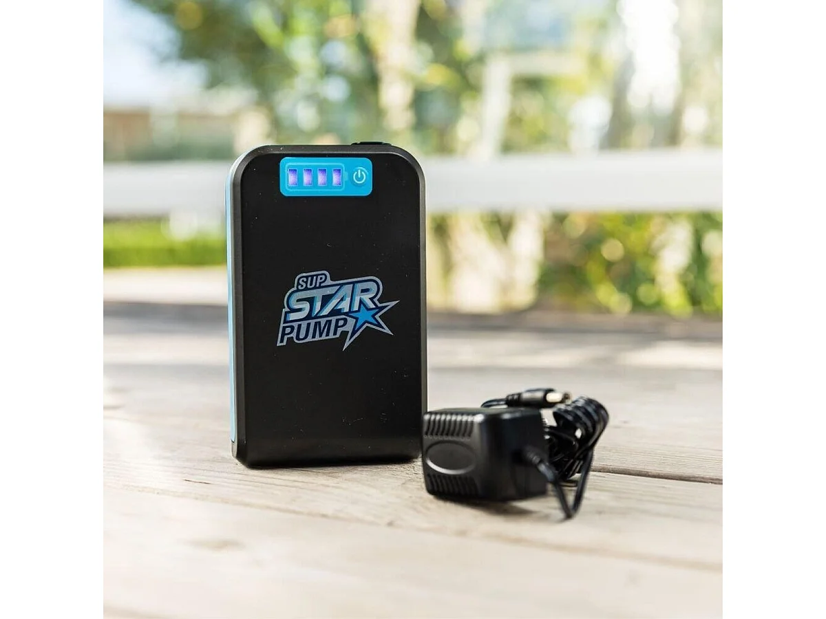 Batterie Externe Star Pump - Power Bank 6000mA/h - Puissance 200 W - PB-PMP-STARX - Charge d'entrée DC de 12,8V (1000mA)