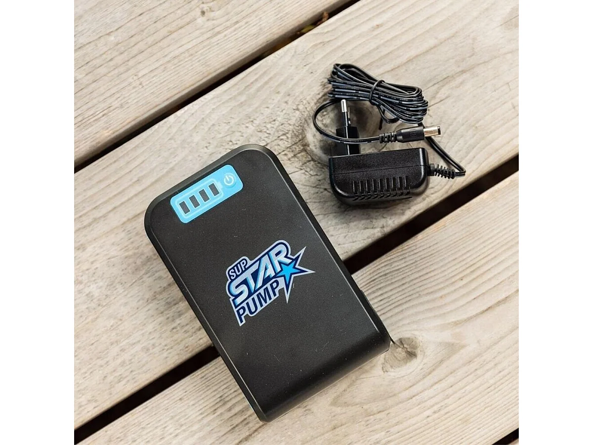 Batterie Externe Star Pump - Power Bank 6000mA/h - Puissance 200 W - PB-PMP-STARX - Charge d'entrée DC de 12,8V (1000mA)