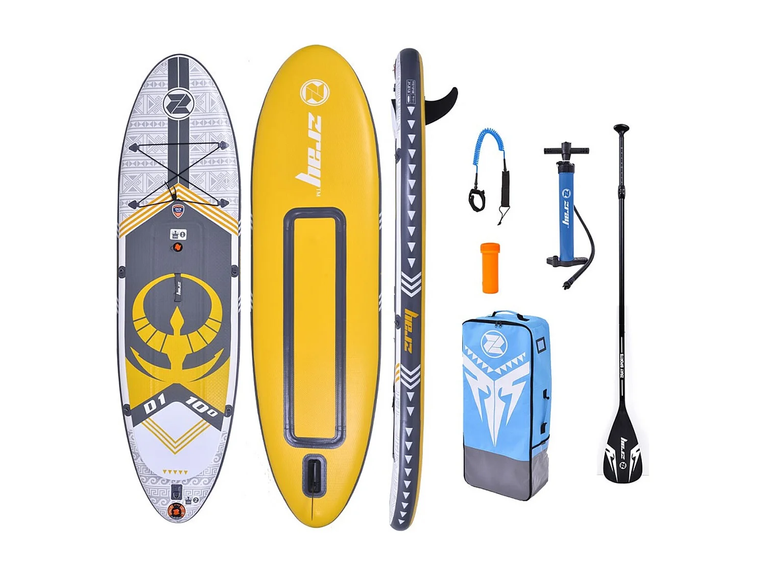 Pagaia SUP gonfiabile Dual 10'Zray - Dropstitch Doppia Camera - Confezione completa Max 130kg - 268l 305x81x15cm(10'x32''x6'')