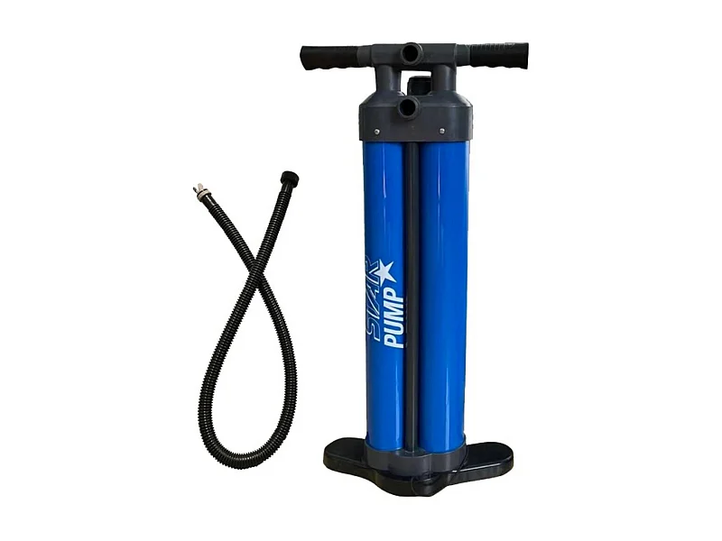 Pumpe Triple Action 29 PSI - Abmessungen: 15x65x31cm - Blau STAR PUMP - Universalpumpe - Der maximale Druck