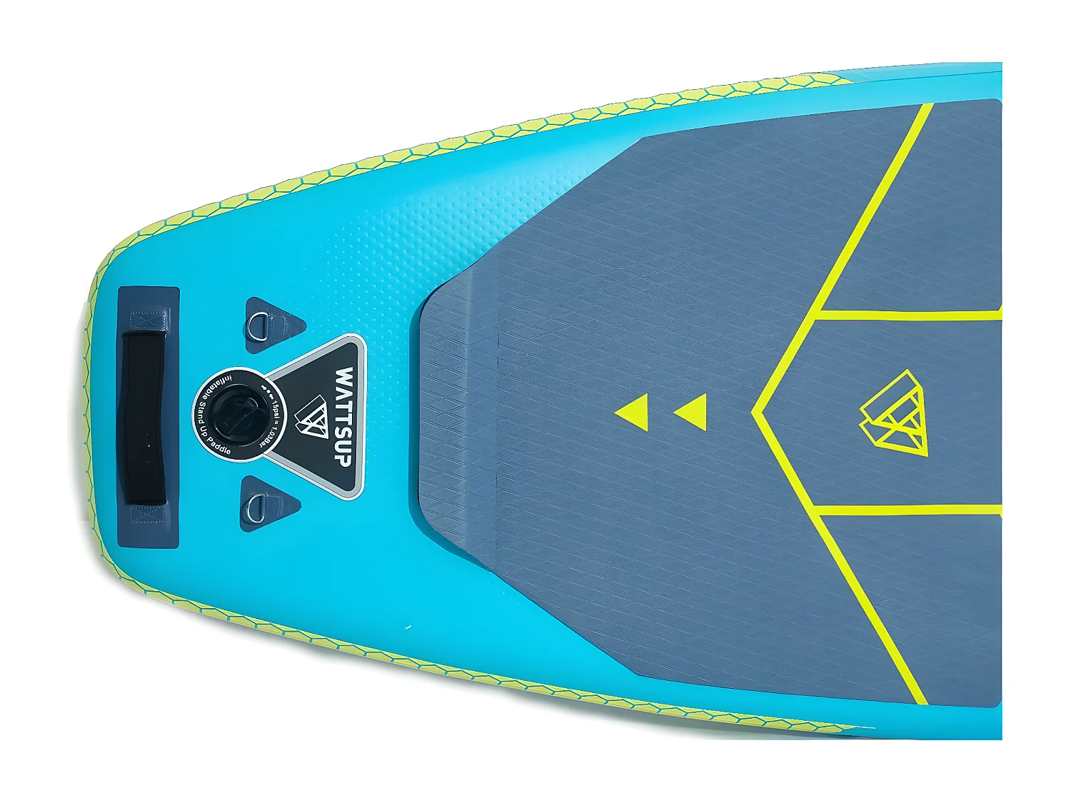 SUP Mako Wattsup Dropstitch - 318x81x15 cm (10'5" x 32" x 6") - Pacote completo - Max 115kg