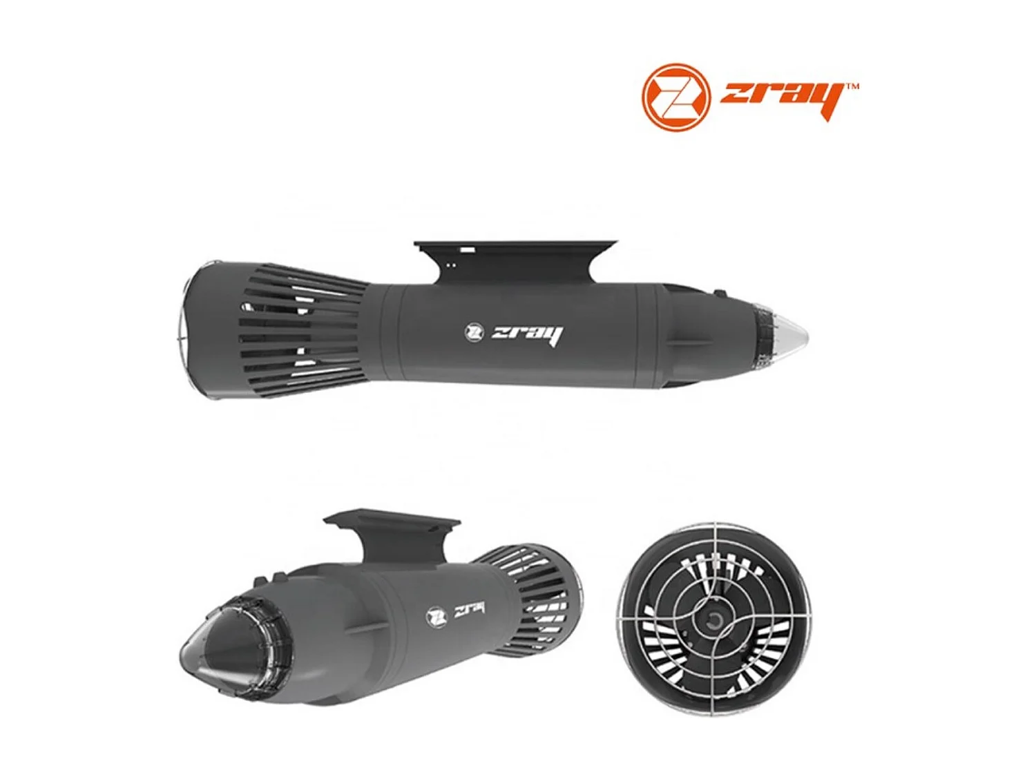 Zray Aquajet SUP und Kajak - 7km/h - 1 Stunde Betriebsdauer - Gewicht: 2.9kg - Universell einsetzbare Flosse mit Gleitschiene