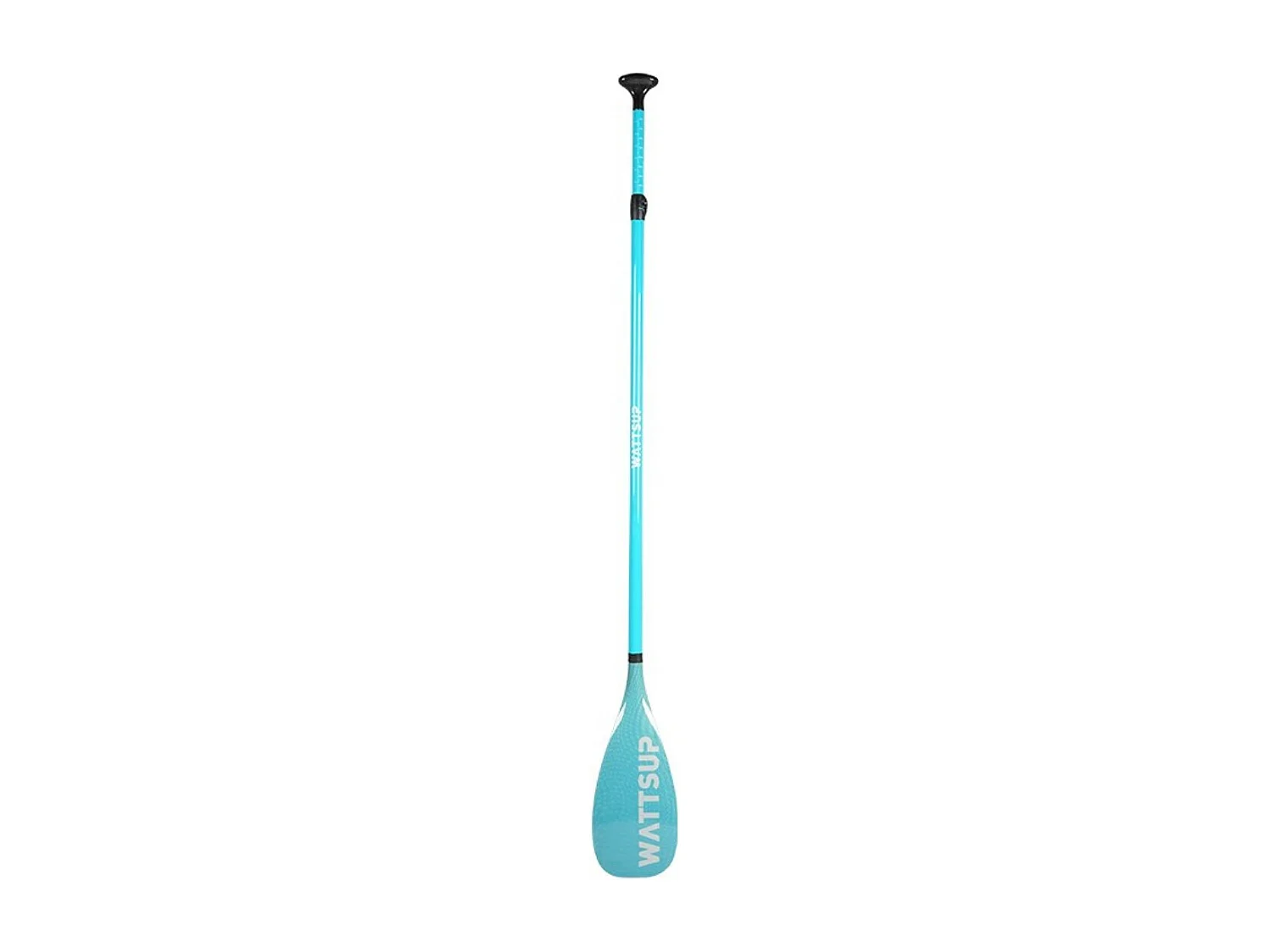 Pagaie Sup Wattsup Carbon pure - 3 Sections - Ajustable 165 à 215 cm - Poids 650g