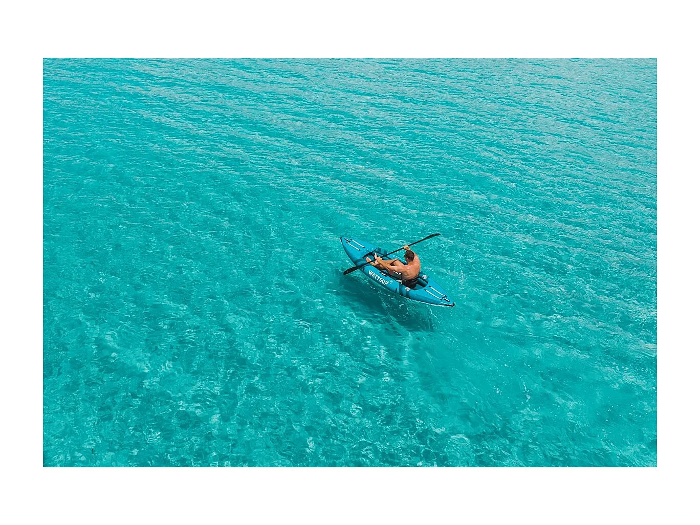 Kayak gonflable Wattsup COD 1 - 1 place - 310x85cm - Max 180kg - PVC/Dropstitch - 1 places