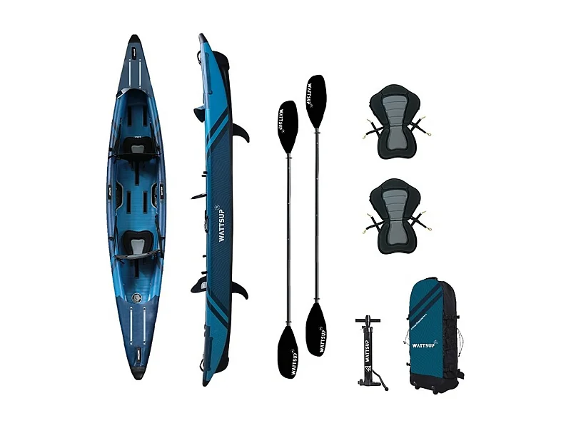 KAYAK GONFLABLE WATTSUP TORPEDO 2 PLACES HAUTE PRESSION