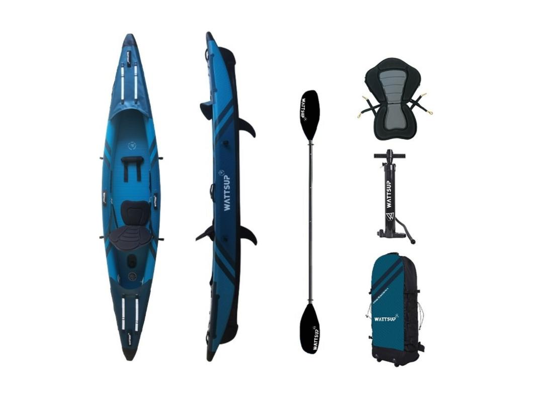 KAYAK HINCHABLE DE ALTA PRESIÓN WATTSUP TORPEDO 1 PLAZA