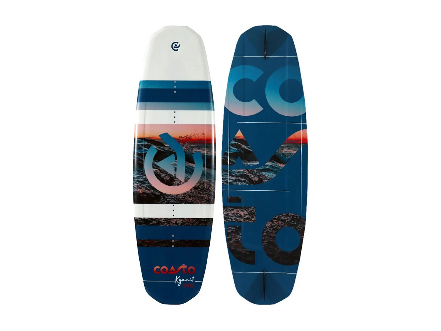 Coasto Kyanit 140 Wakeboard - Rocker 3 Stages MAX 90kg - Leggero, comodo e pratico - COASTO - PB-CWKBKYANIT