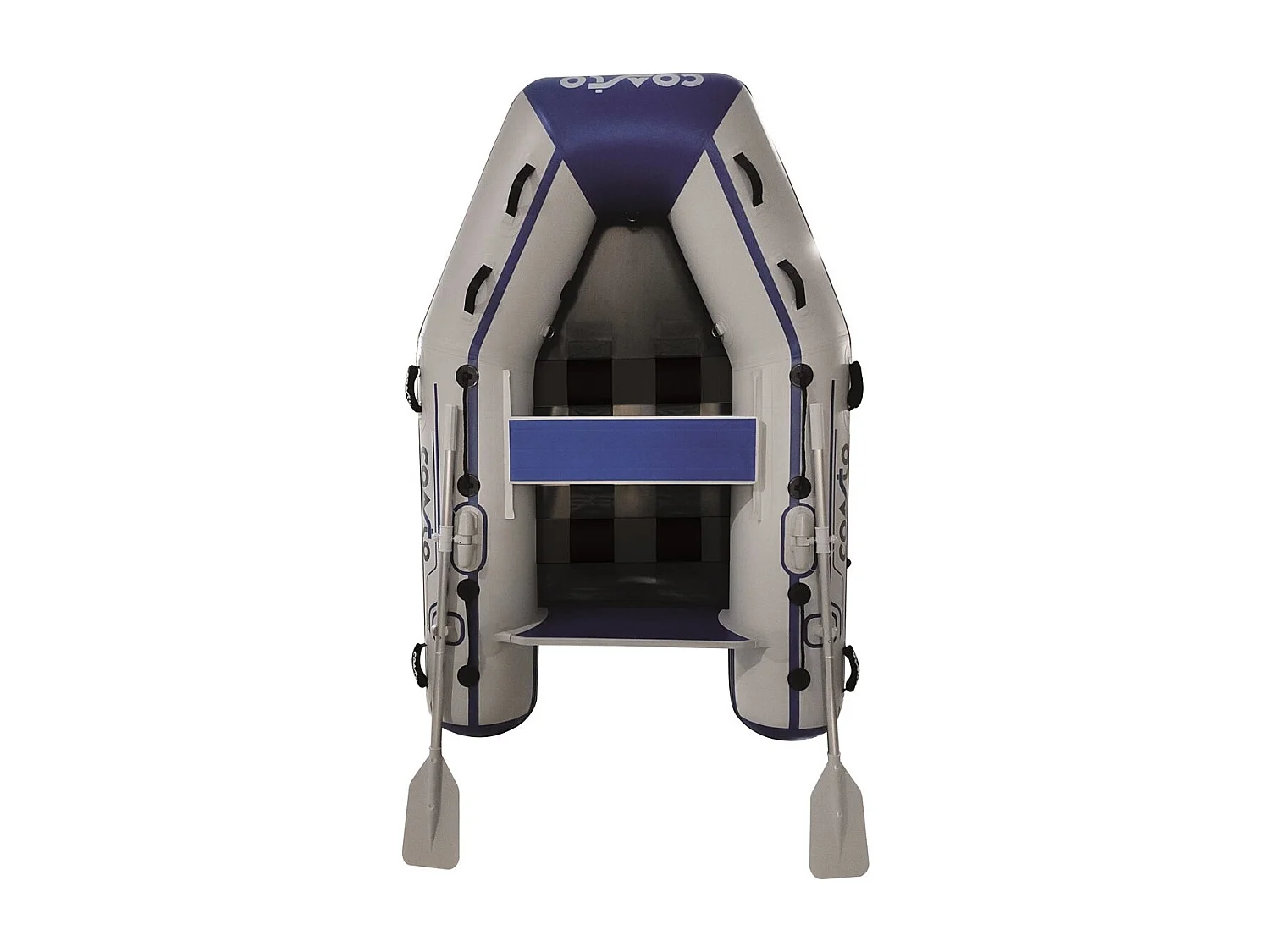 Annexe gonflable Slat 230 Coasto 3 Places - 230x130cm Plancher Latte Carbone - 2 Pagaies 1 Pompe 1 sac de Transport -