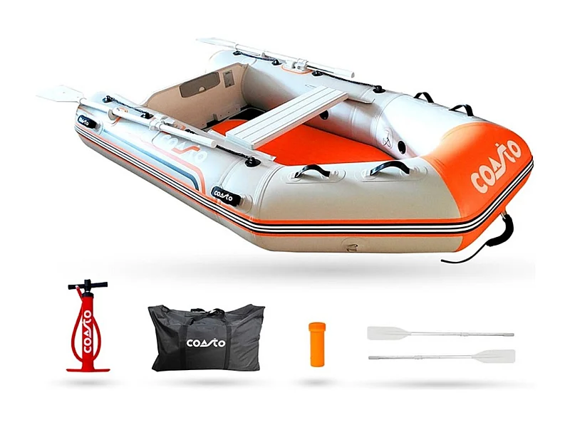 Gommone DS 290 Coasto - 4 posti - 290x140cm - Dropstitch High Pressure - 2 pagaie 1 pompa 1 borsa di trasporto -