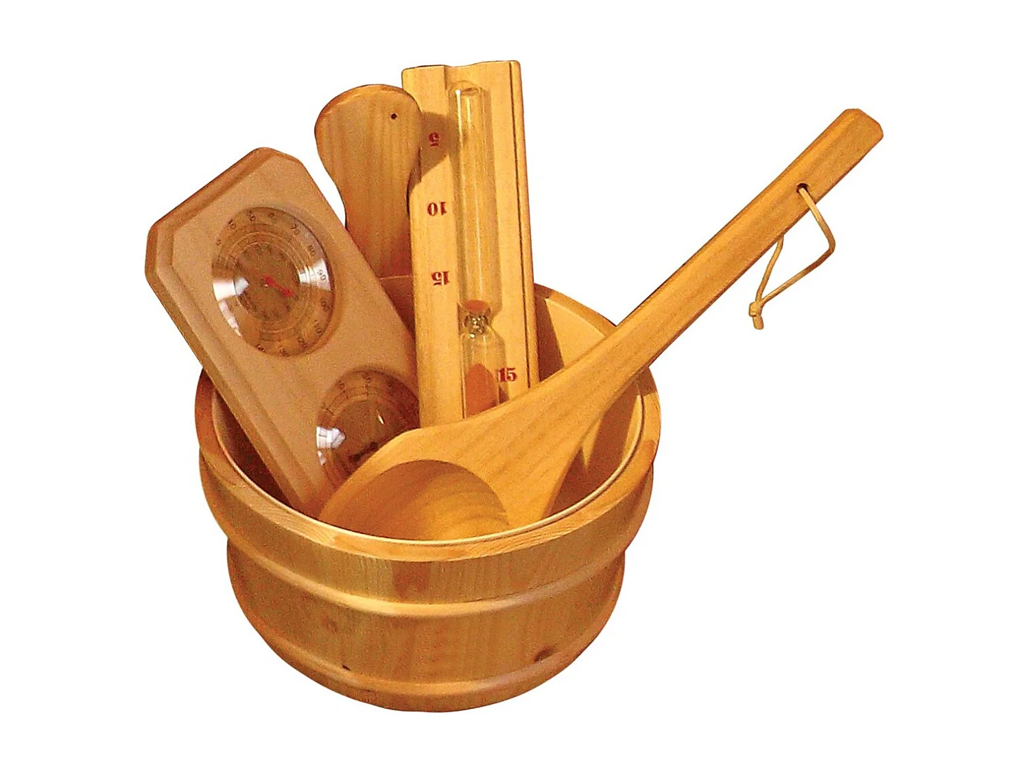 Sauna Gaïa Nova Holl's Dampf 205x205x220 cm - 6 bis 8 kW (nicht im Lieferumfang enthalten) - Fichte 6 Plätze - Nova - Fichte