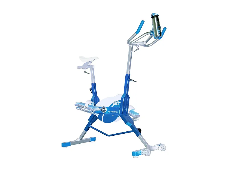 Aquabike Aluminium WR4 Air - L 122xl55xH153cm Tonifiant - Résistance Hydraulique - Prof. 1,1-1,6m - 15.8kg