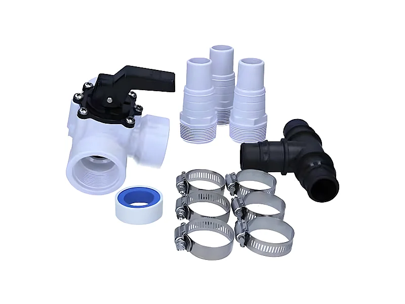 Bypass-Set Ø 32/38 mm für Wärmepumpe - Poolex