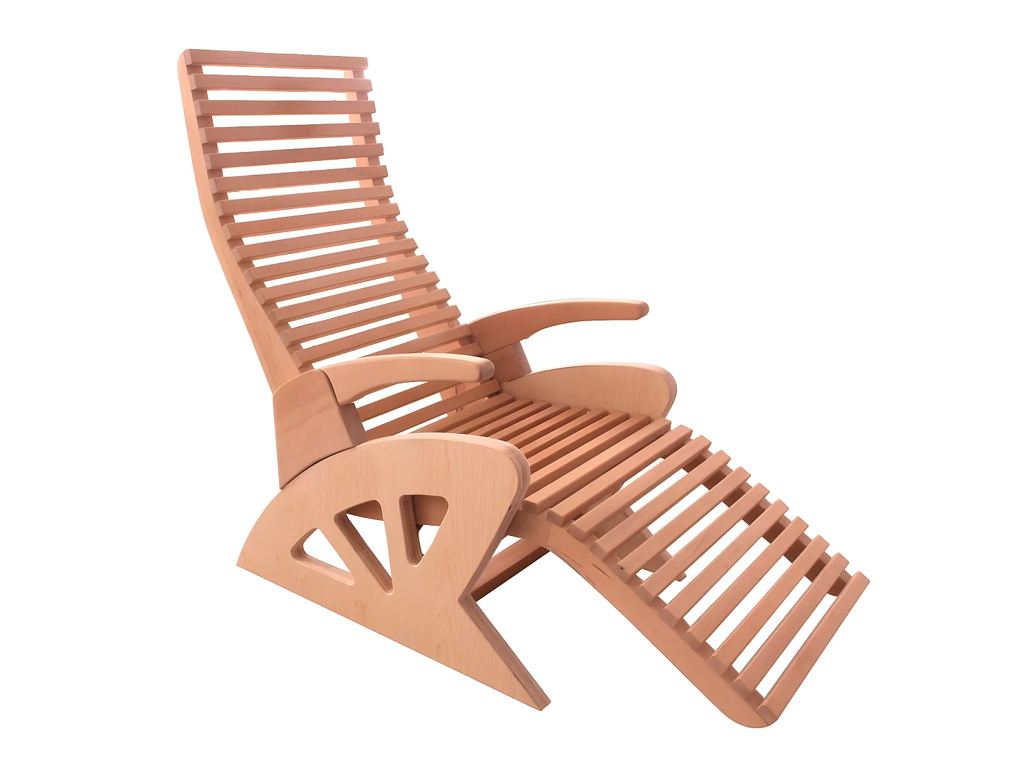 Holl's Fauteuil Relaxation Alto Confort - Bien être - Epicéa - 158x110x60cm - Assise et dossier réglable