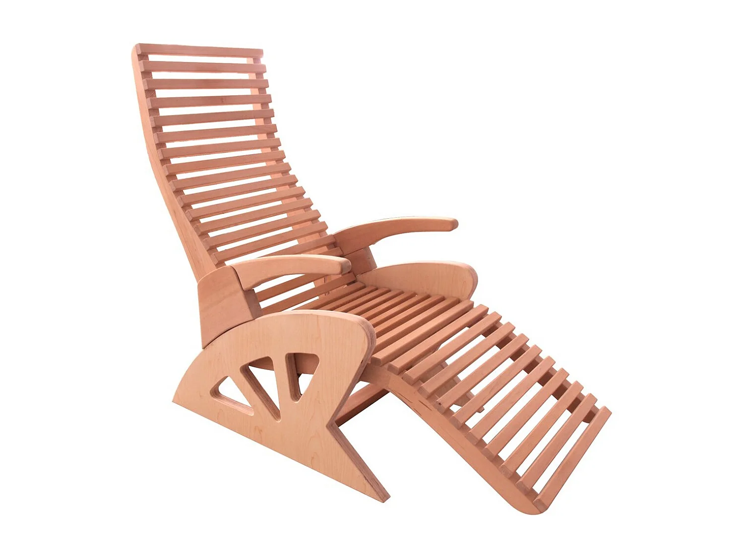 Holl's Fauteuil Relax Alto Confort - Wellness - Abete rosso - 158x110x60cm - Seduta e schienale regolabili