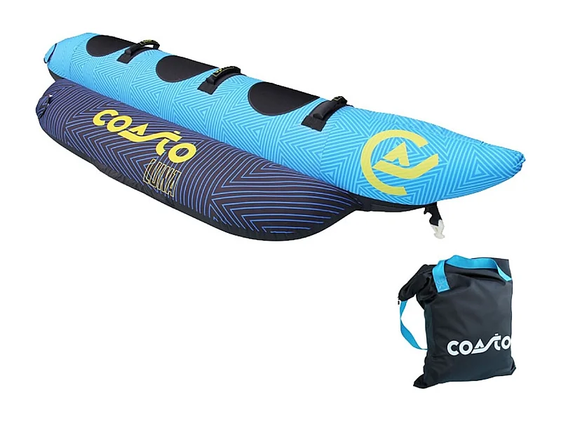 Coasto Luna Boje - 300x100cm - 3 Neopren-Griffe - Max. Tragkraft 230 kg - Nylon 840 D - PVC 28G - 3 Sitze