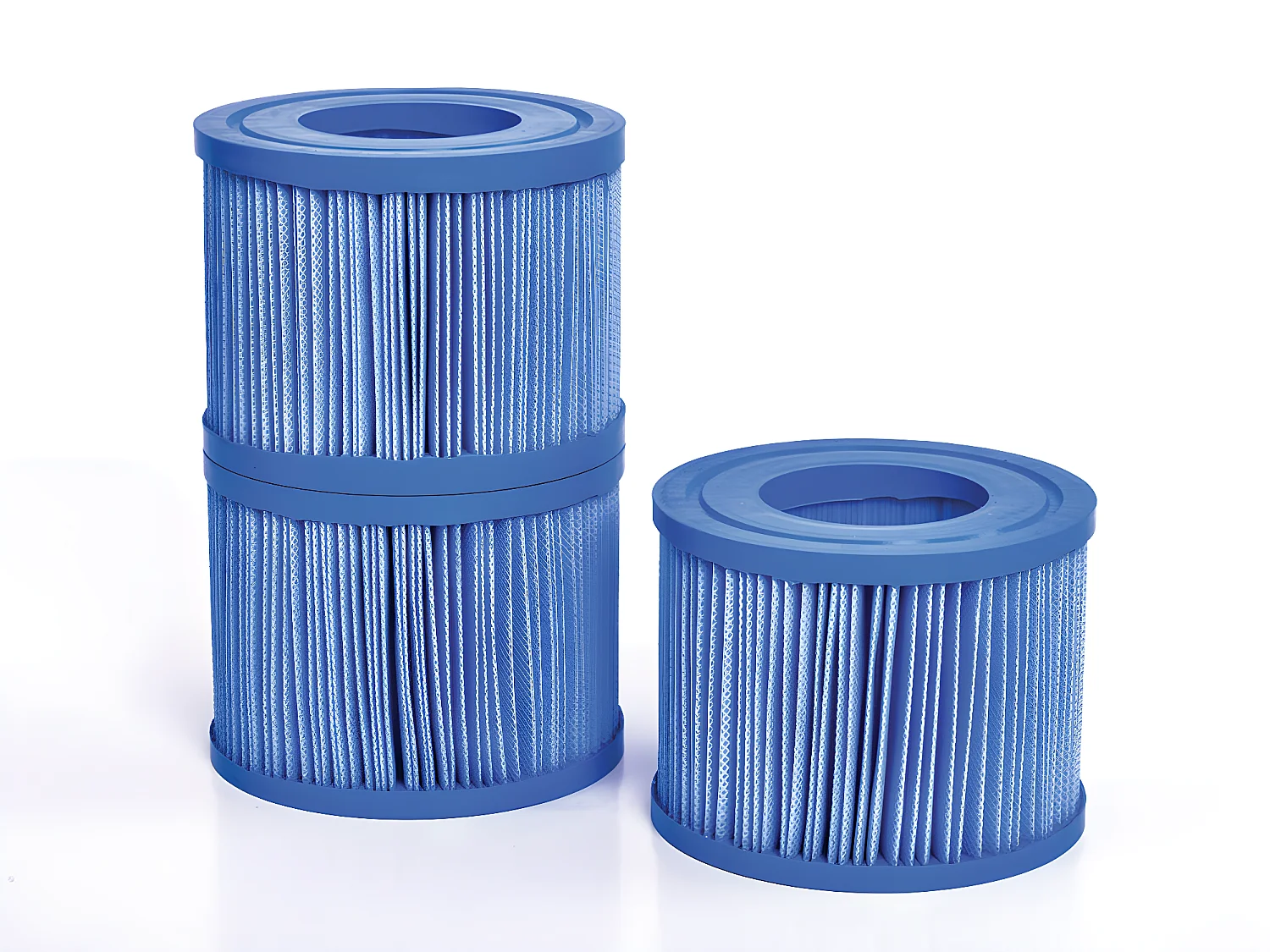 Lot de 3 cartouches de filtration antibactériennes pour spa semi-rigide Vita Premium - Netspa