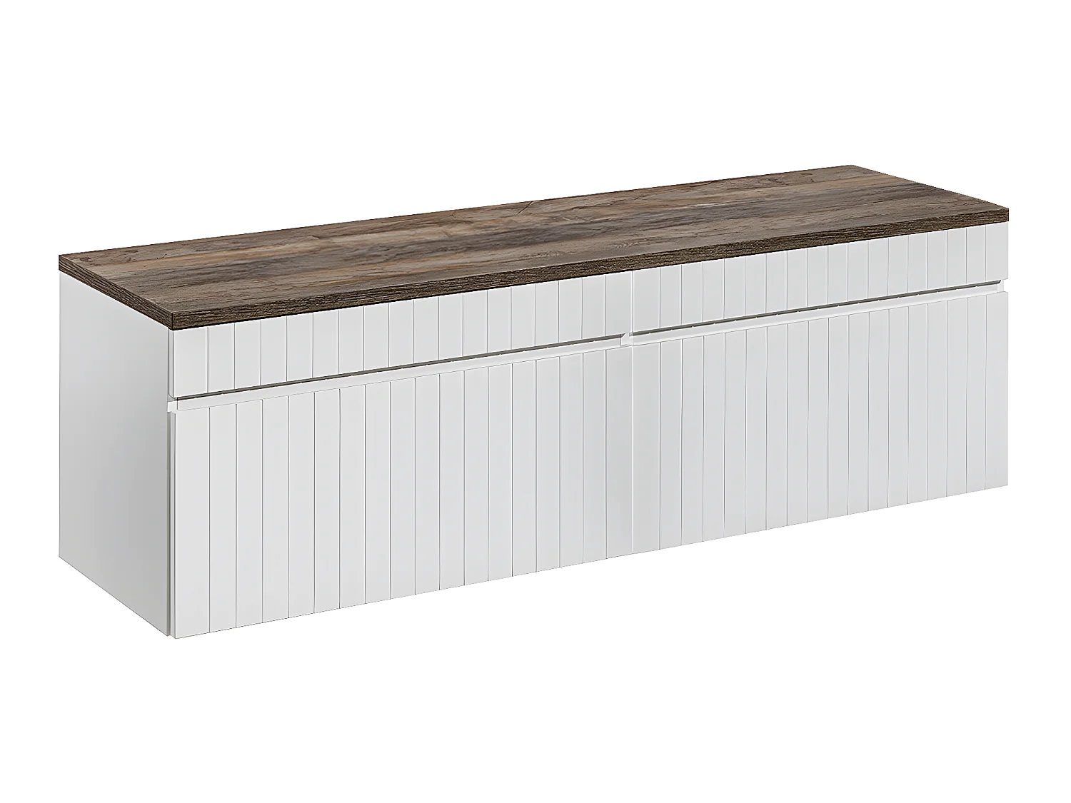 Mobile bagno senza lavabo Zelie bianco 160cm