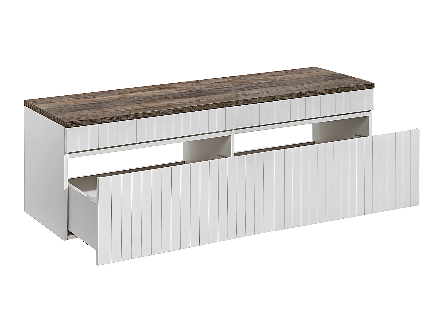 Mobile bagno senza lavabo Zelie bianco 160cm