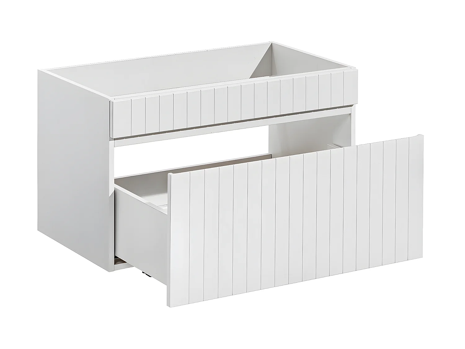 Mobile bagno senza lavabo Zelie bianco 80cm