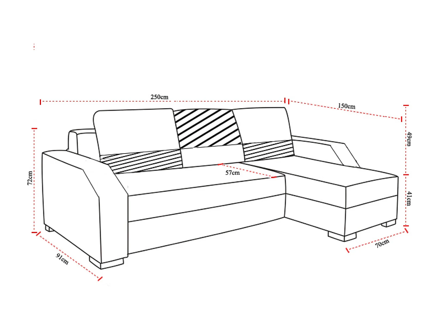 Canapé Corner Tarrone R