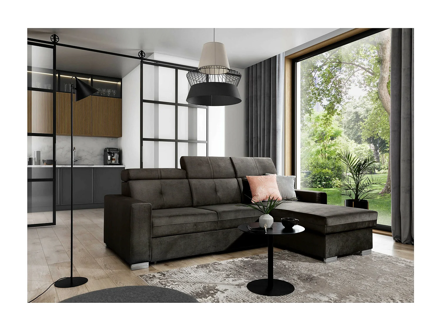 sofá de canto Vittorio R