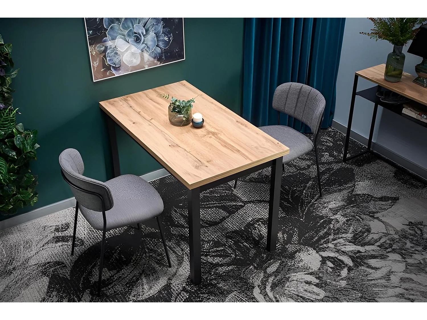 Table à manger Cobalt (68x120)