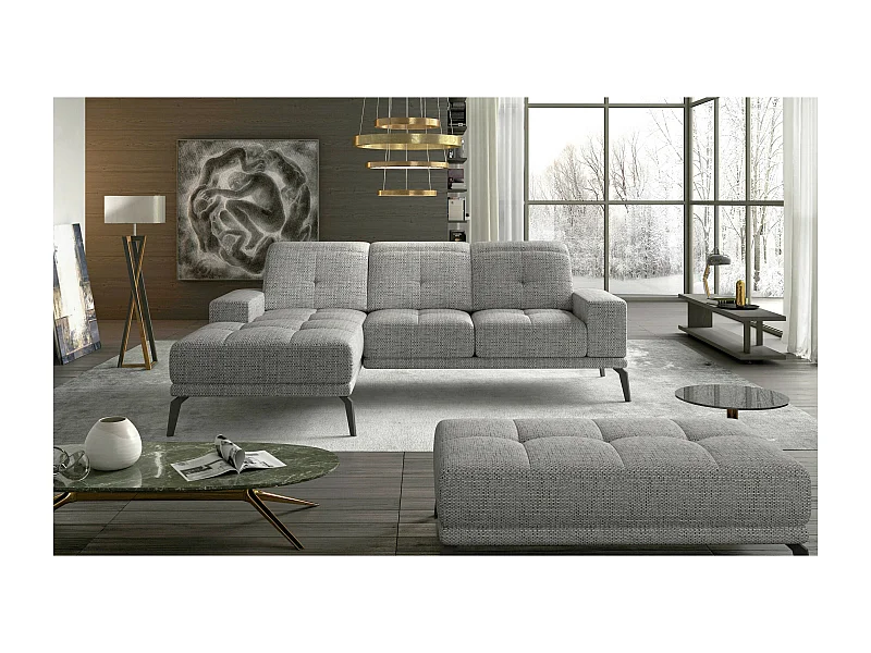 Ecksofa Vascco L /Stoffbezug/