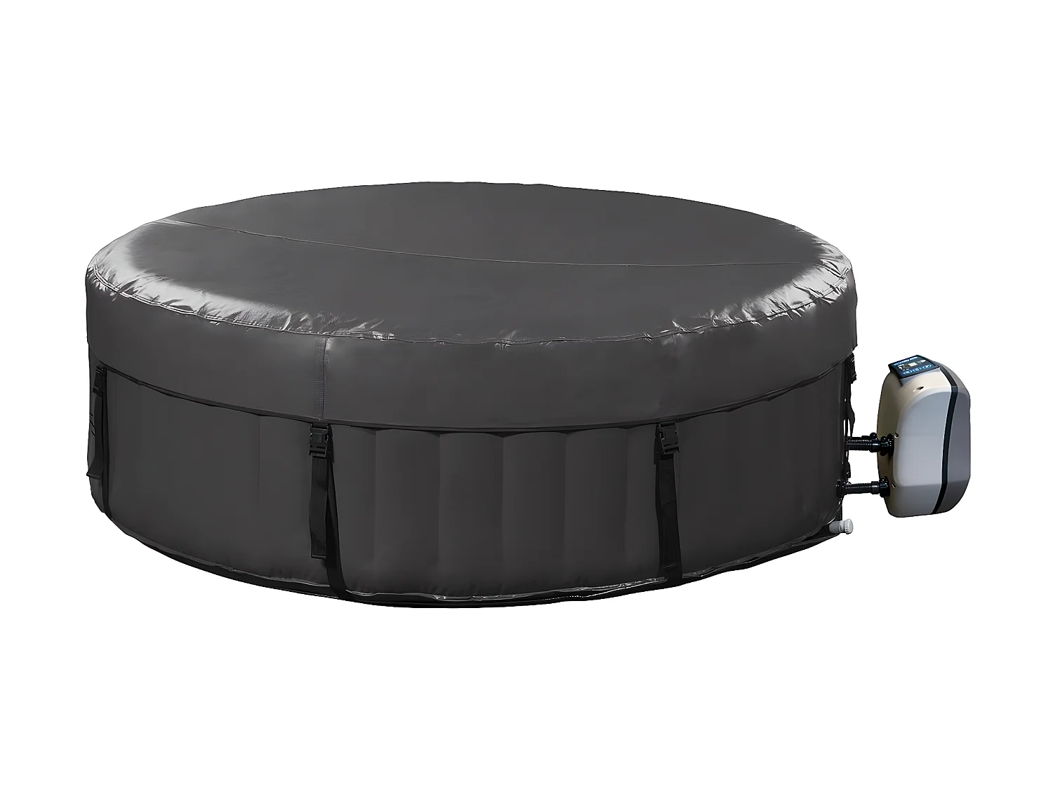 Couverture pour Spas Gonflables Izy/Sparo 165 cm x H 70 cm Circulaires - Housse de Protecion Ultra-résistante Compatible