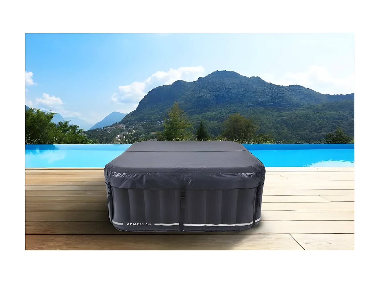 Couverture et tapis de sol carrée Bohemian