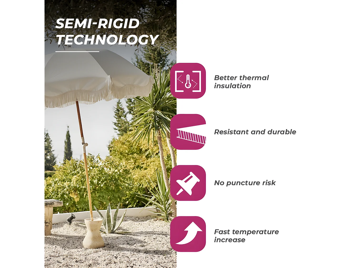 NETSPA - SP-VIP140MOB2 - NetSpa Vita 4 plazas + Mueble - SPA Semi Rígido - Redondo